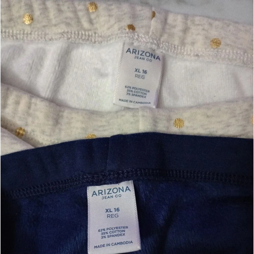 2 Arizona Jean Company Sweatpants Size XL 16